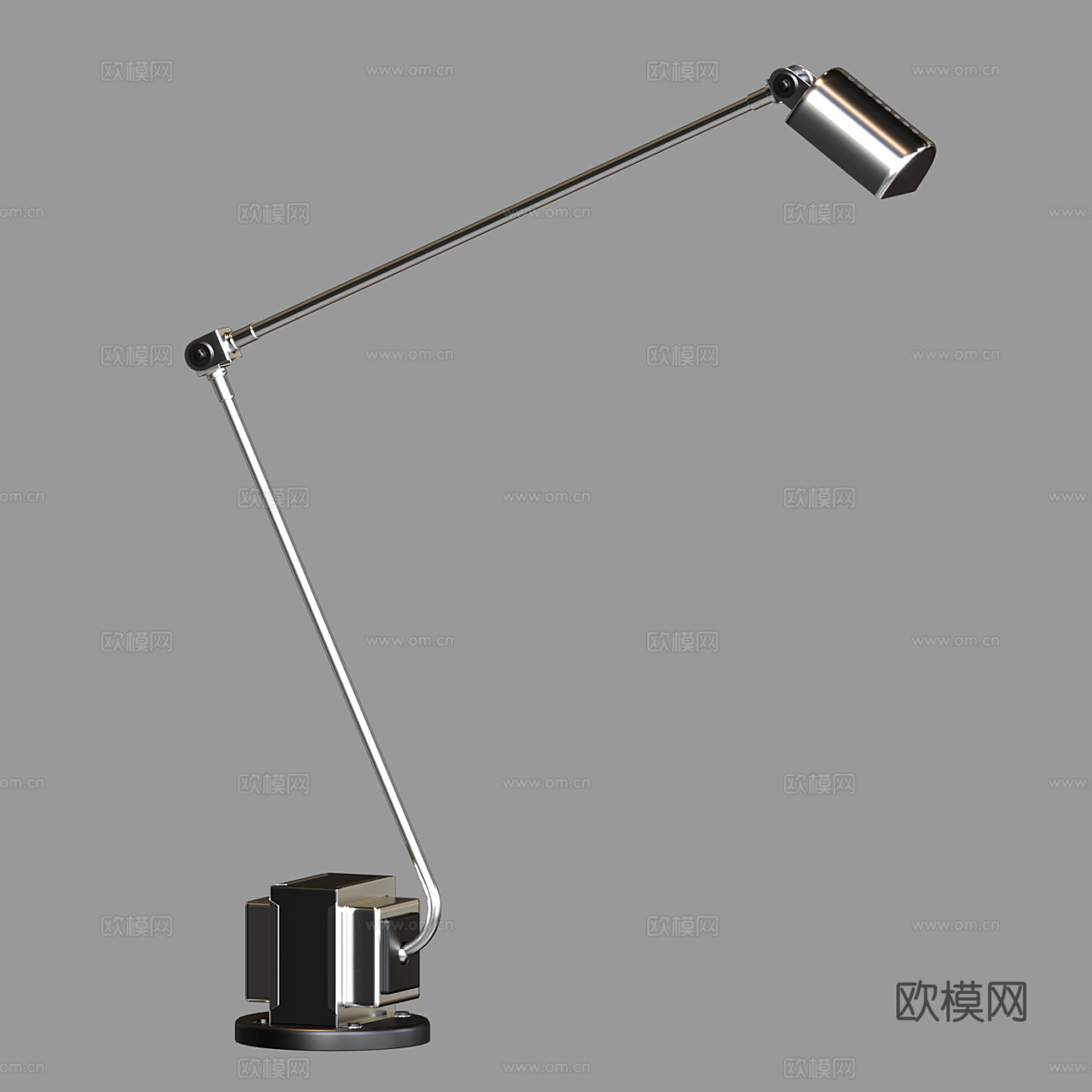 金属台灯 极简台灯 轻奢台灯3d模型