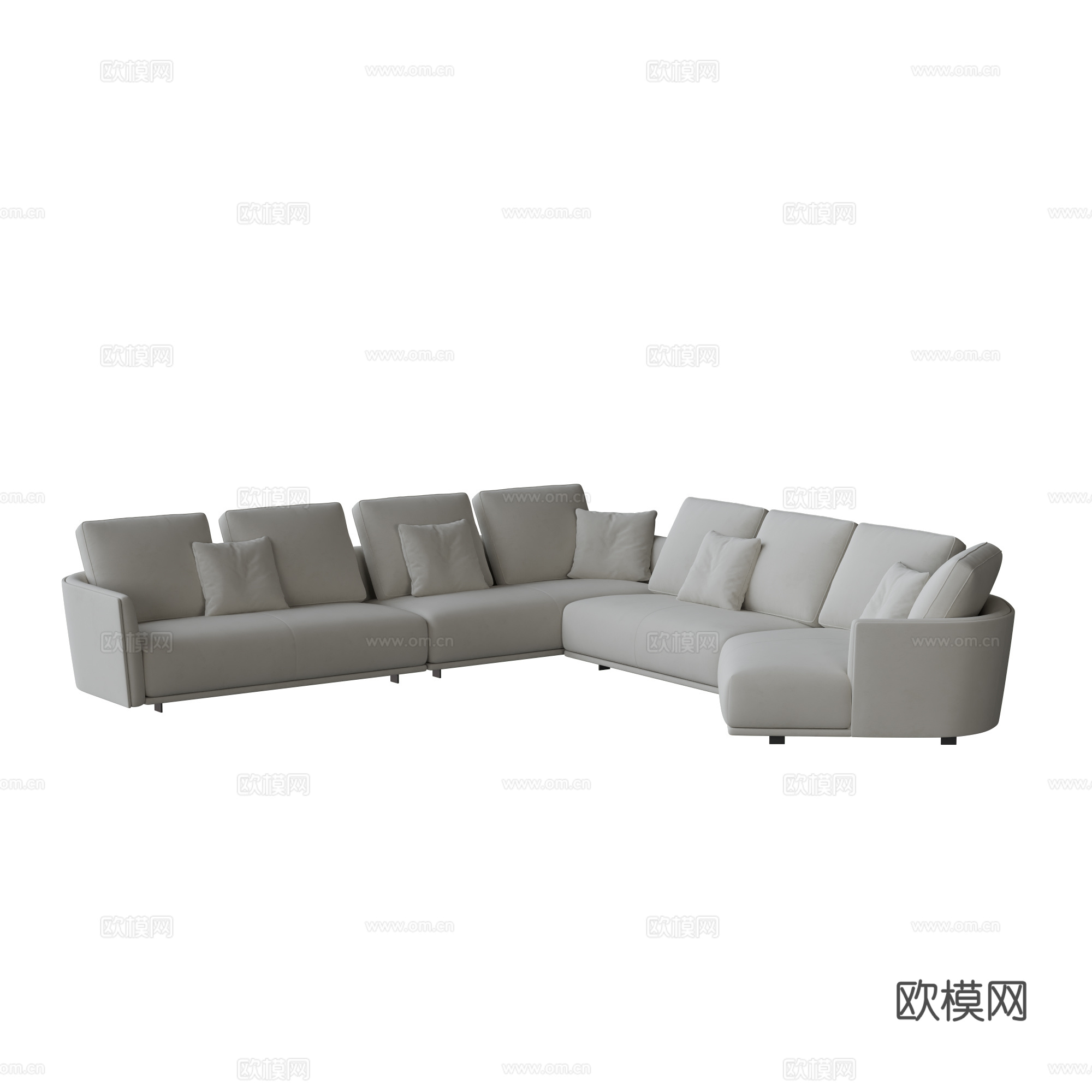 异型沙发3d模型