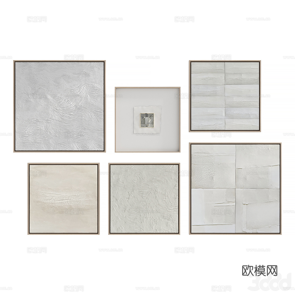 抽象画3d模型