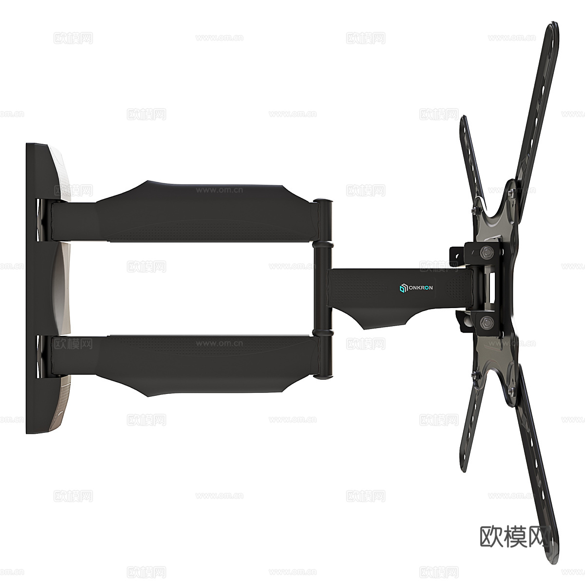 现代极简电视支架3d模型
