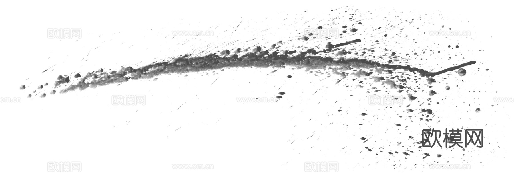 飞溅长方形水迹污垢 黑白凹凸下载