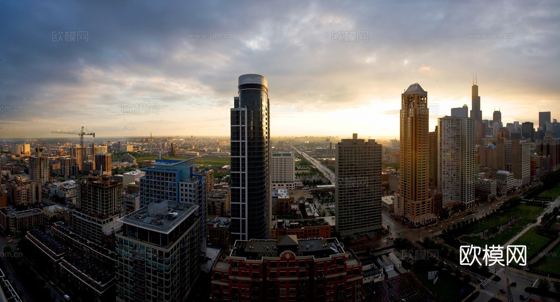 都市城市夜景 外景下载