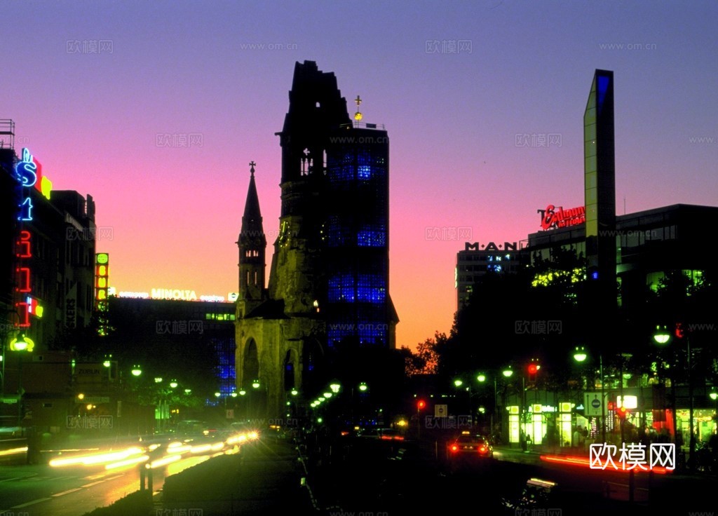 都市城市夜景 外景下载