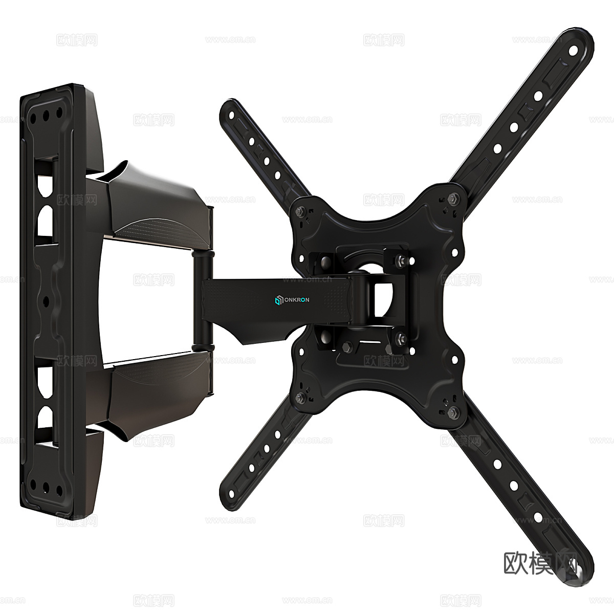 现代极简电视支架3d模型