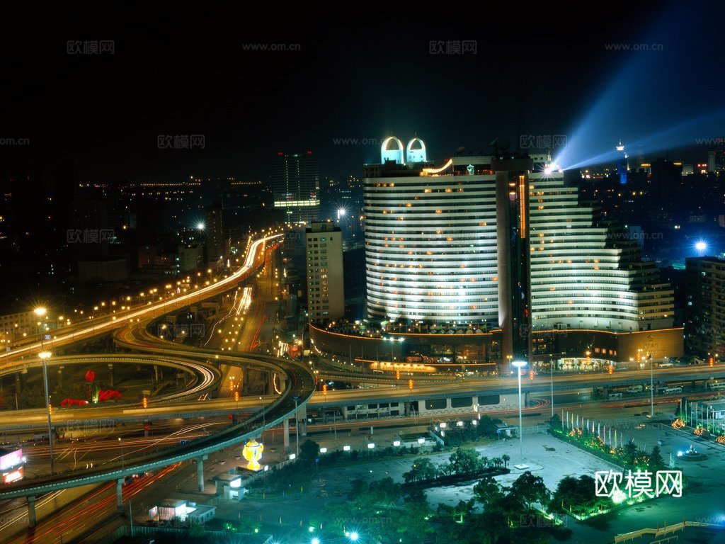 都市城市夜景 外景下载