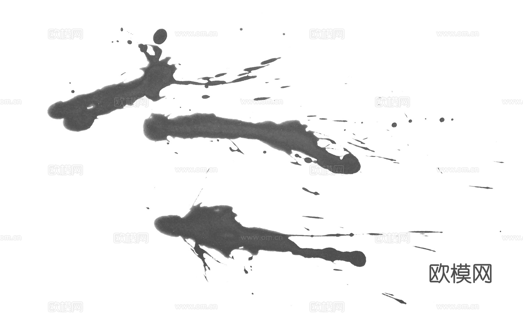 飞溅微小的水迹污垢 黑白凹凸下载