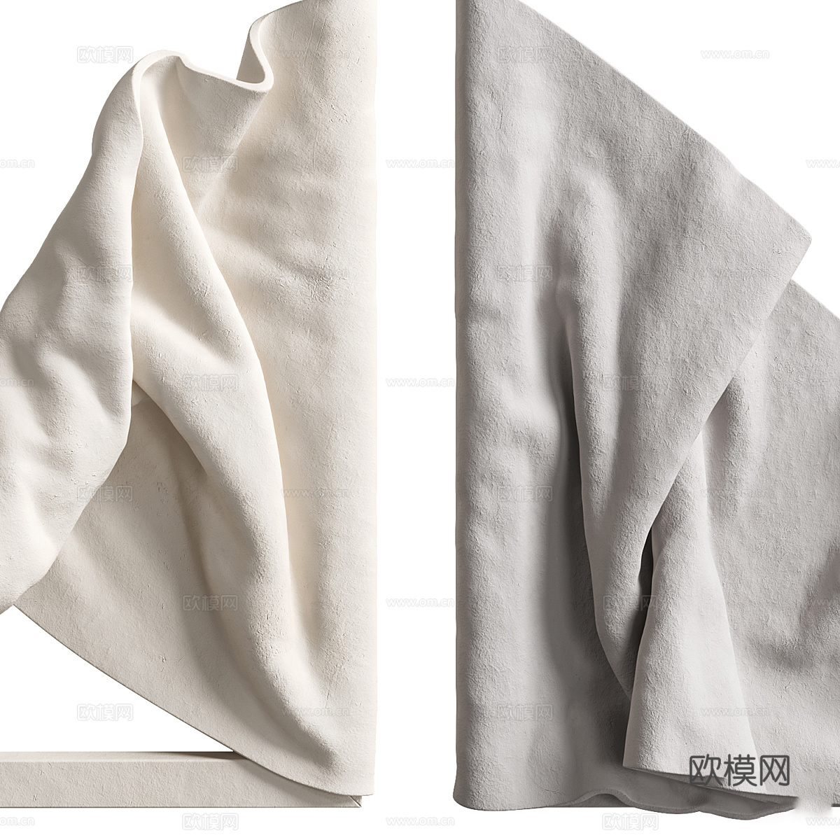 现代意式艺术挂件3d模型
