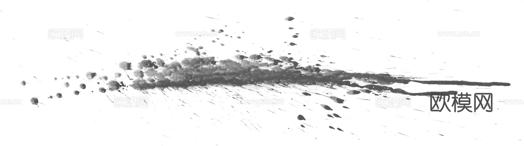 飞溅长方形水迹污垢 黑白凹凸下载