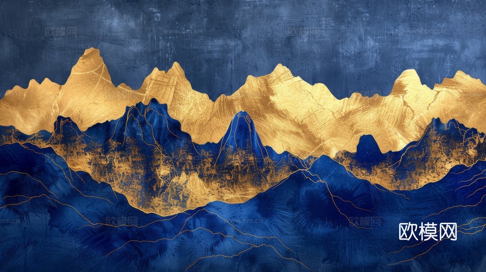 新中式山水国风背景下载(渲染图2)