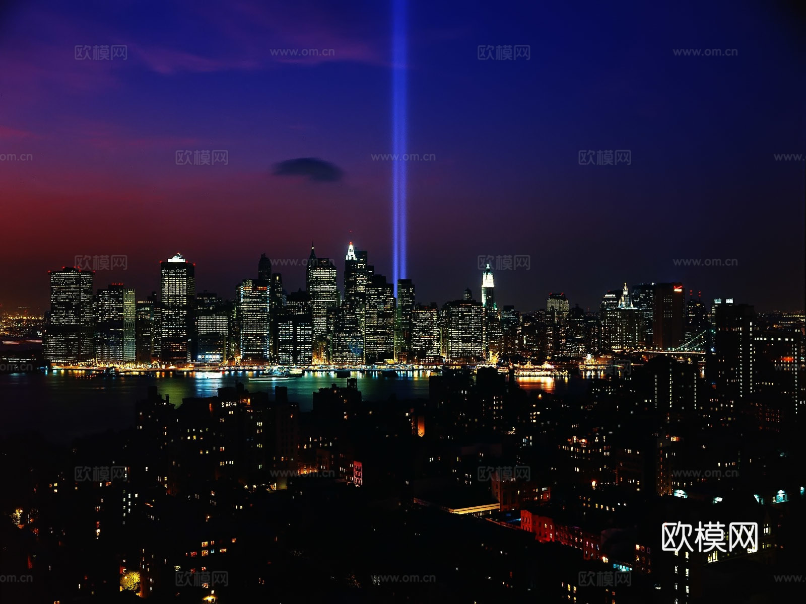 都市城市夜景 外景