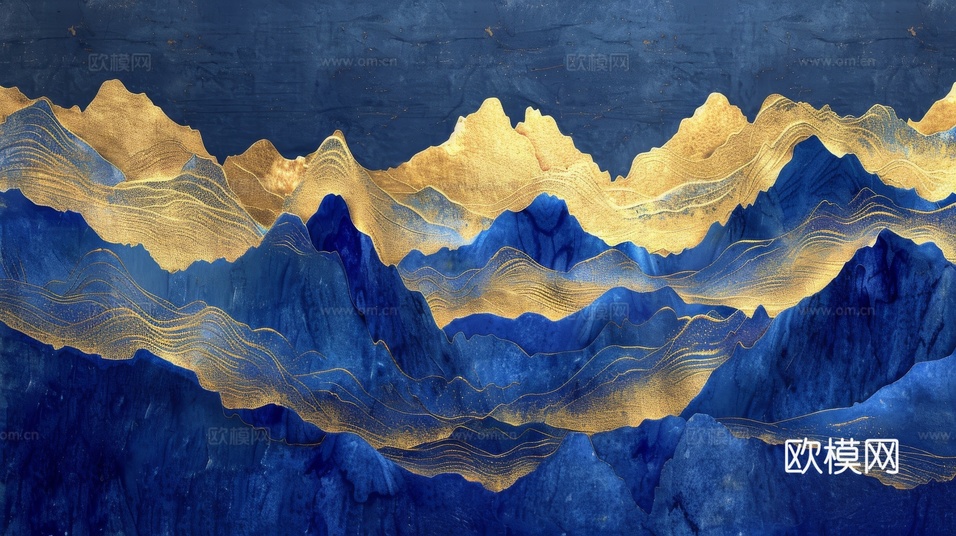 新中式山水国风背景下载(渲染图1)