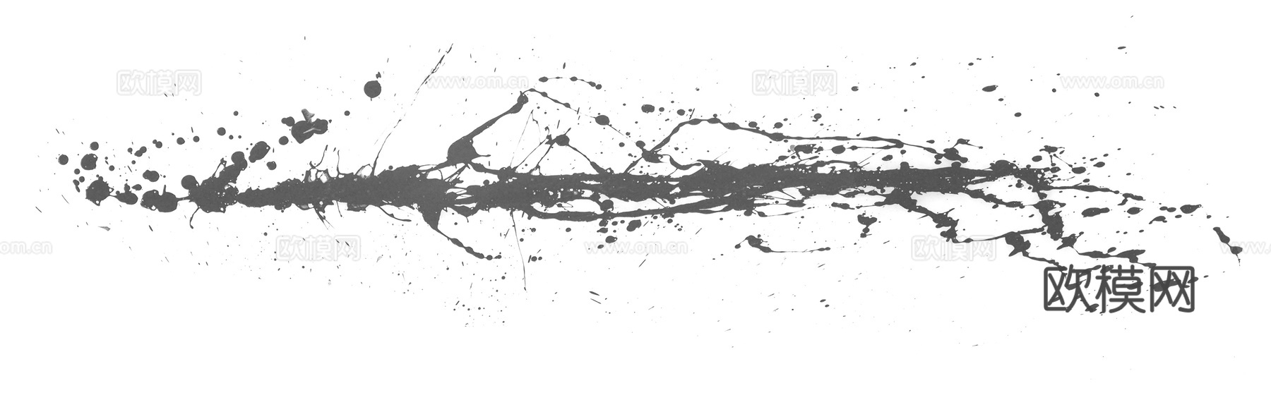 飞溅长方形水迹污垢 黑白凹凸下载
