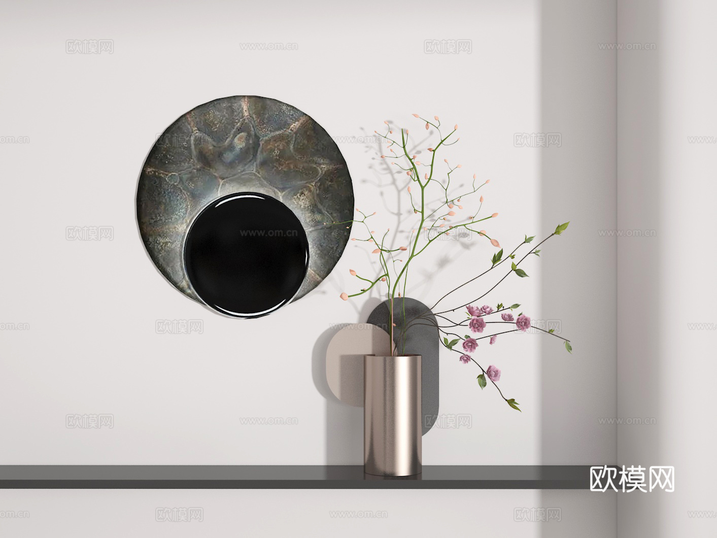花艺摆件3d模型