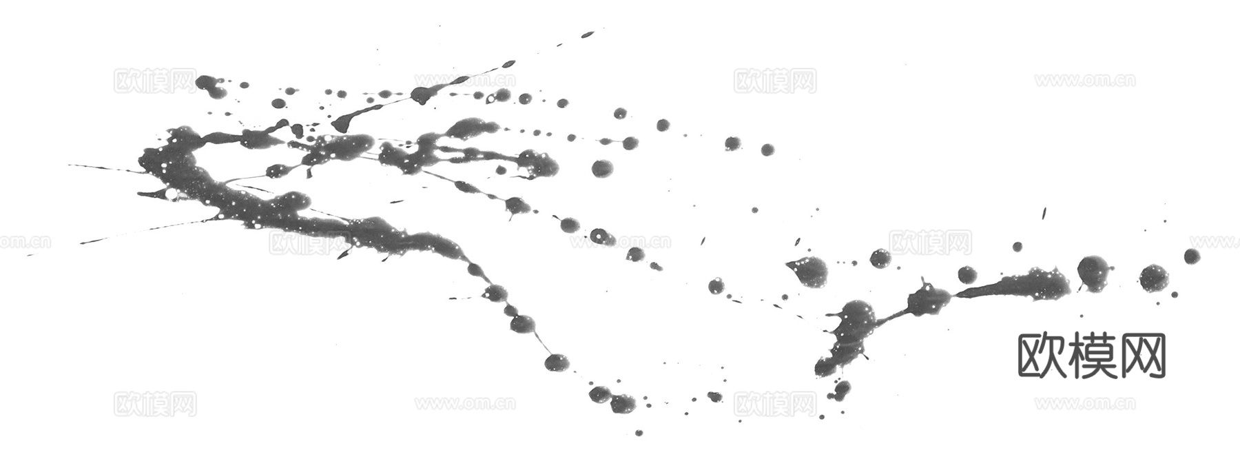 飞溅微小的水迹污垢 黑白凹凸下载