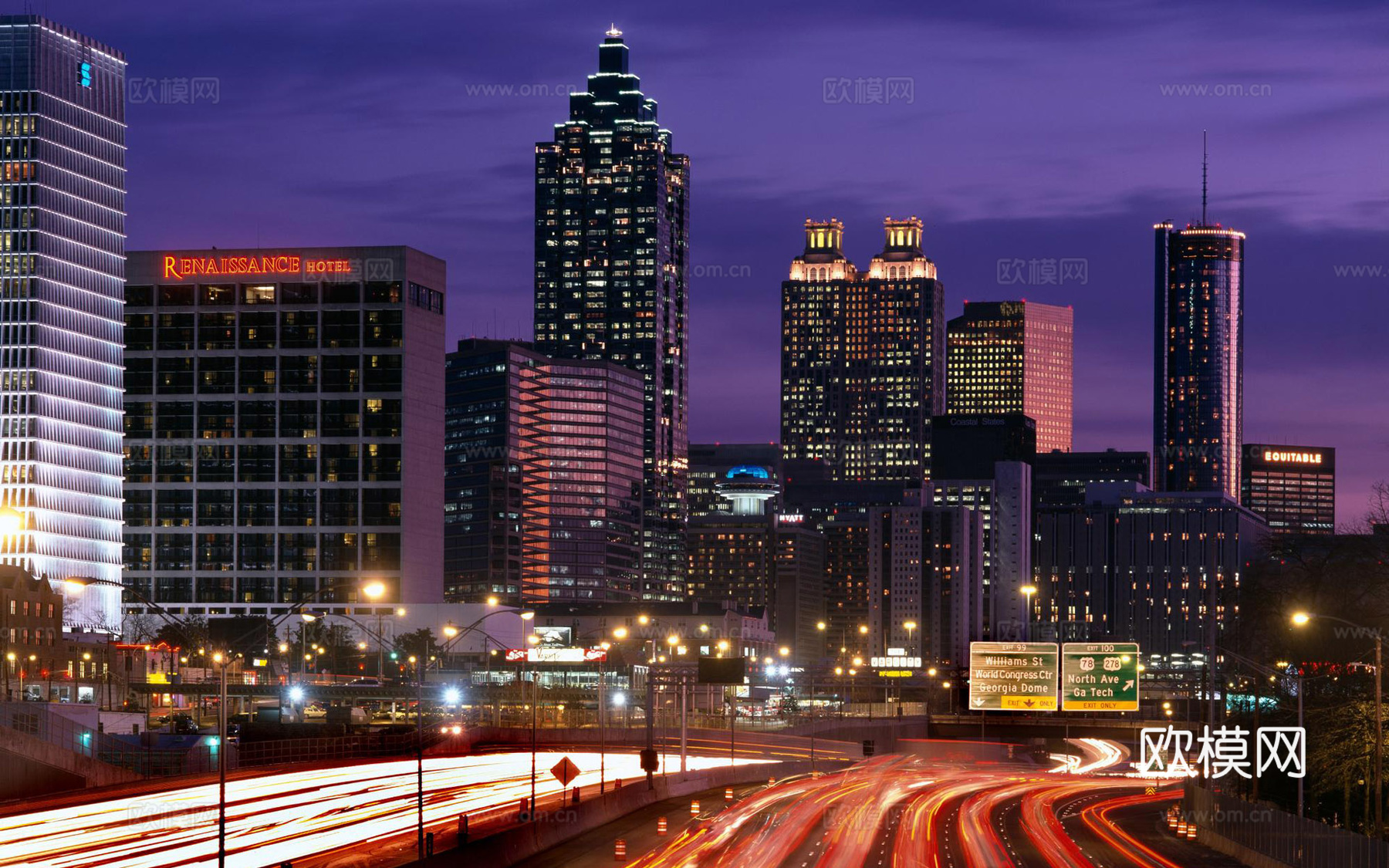 都市城市夜景 外景下载