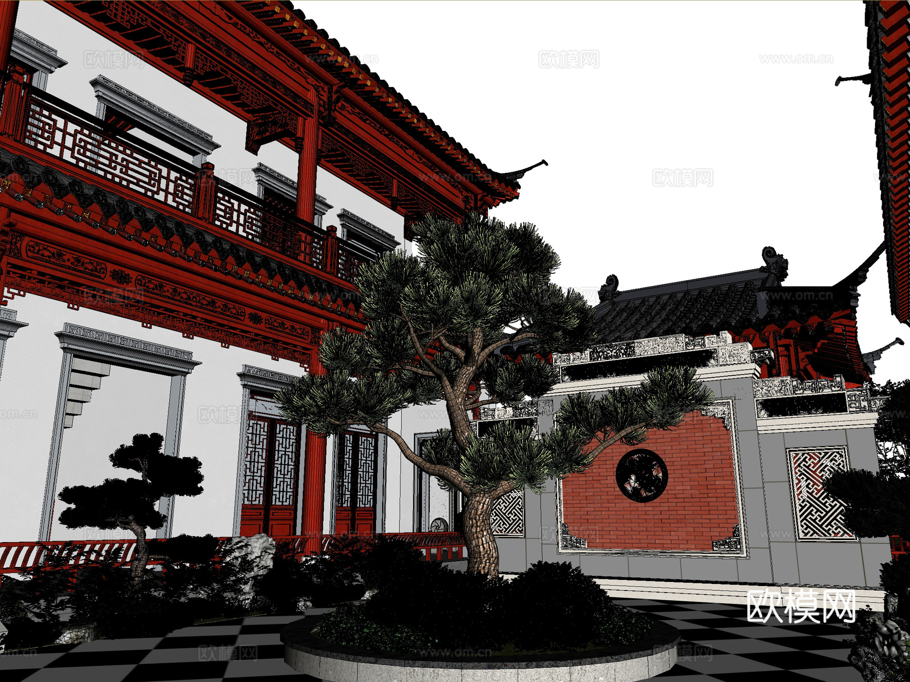 古建3d模型