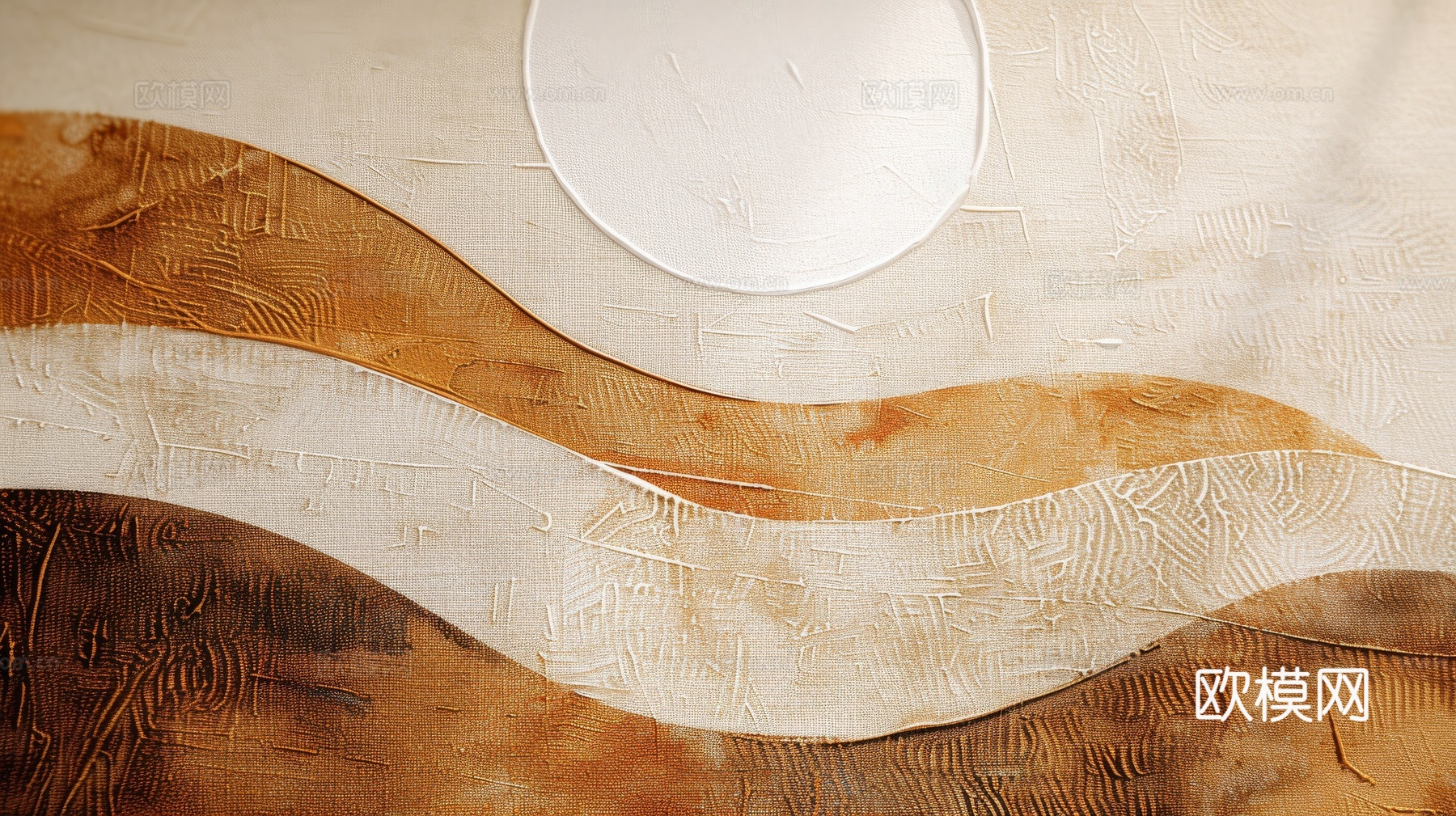 山水层叠山脉背景下载（渲染图6）