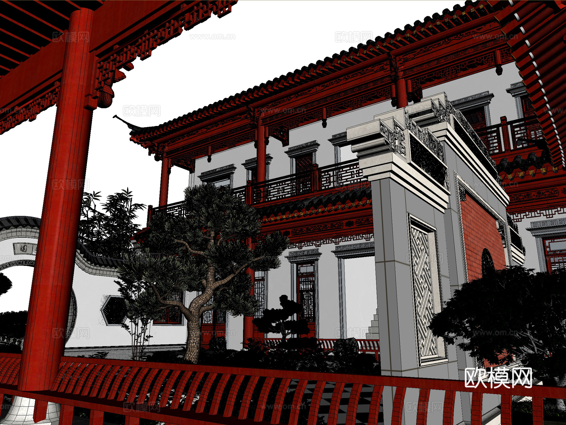 古建3d模型