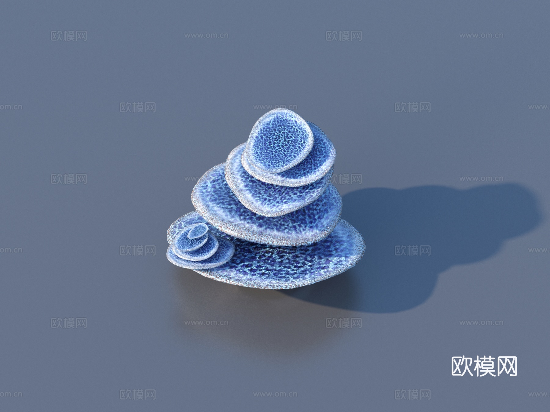 珊瑚 水生植物 海底世界3d模型