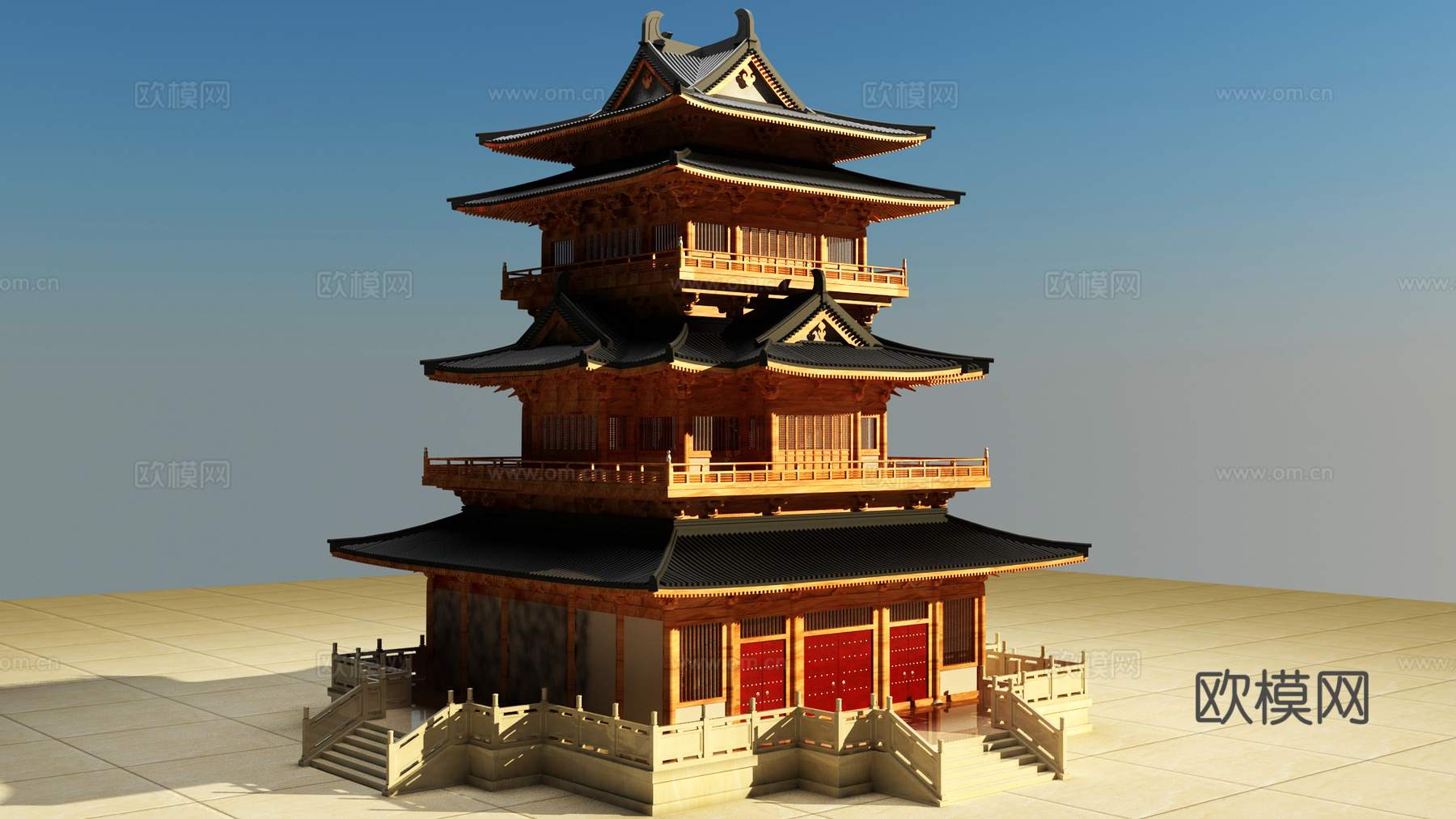 古建3d模型