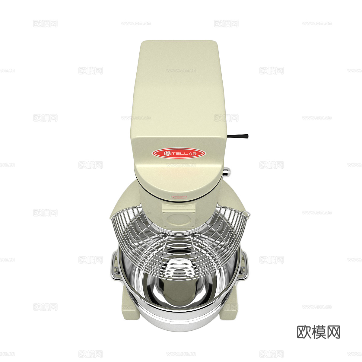 面团搅拌机3d模型
