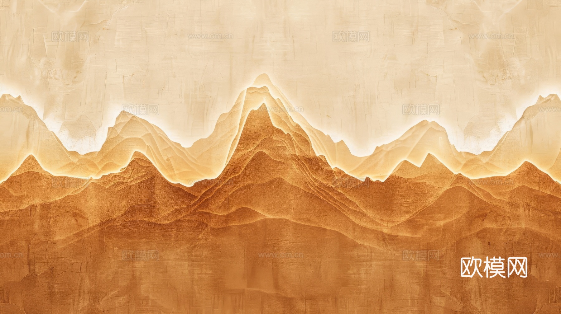 山水层叠山脉背景下载（渲染图6）