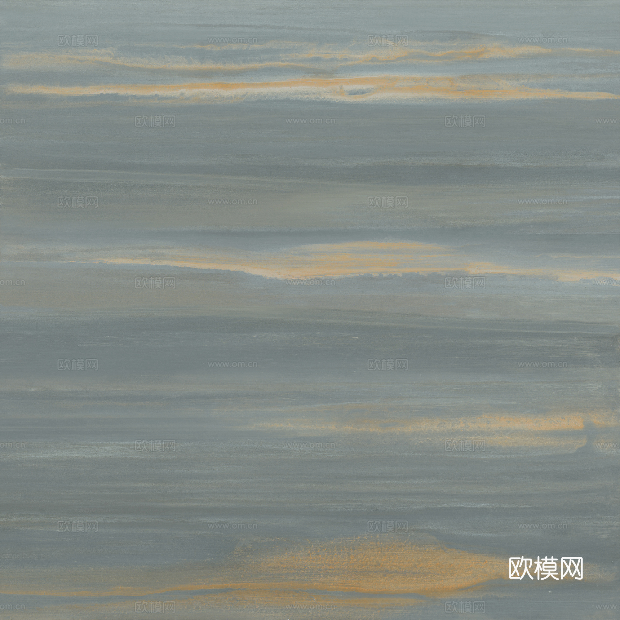蓝色大理石