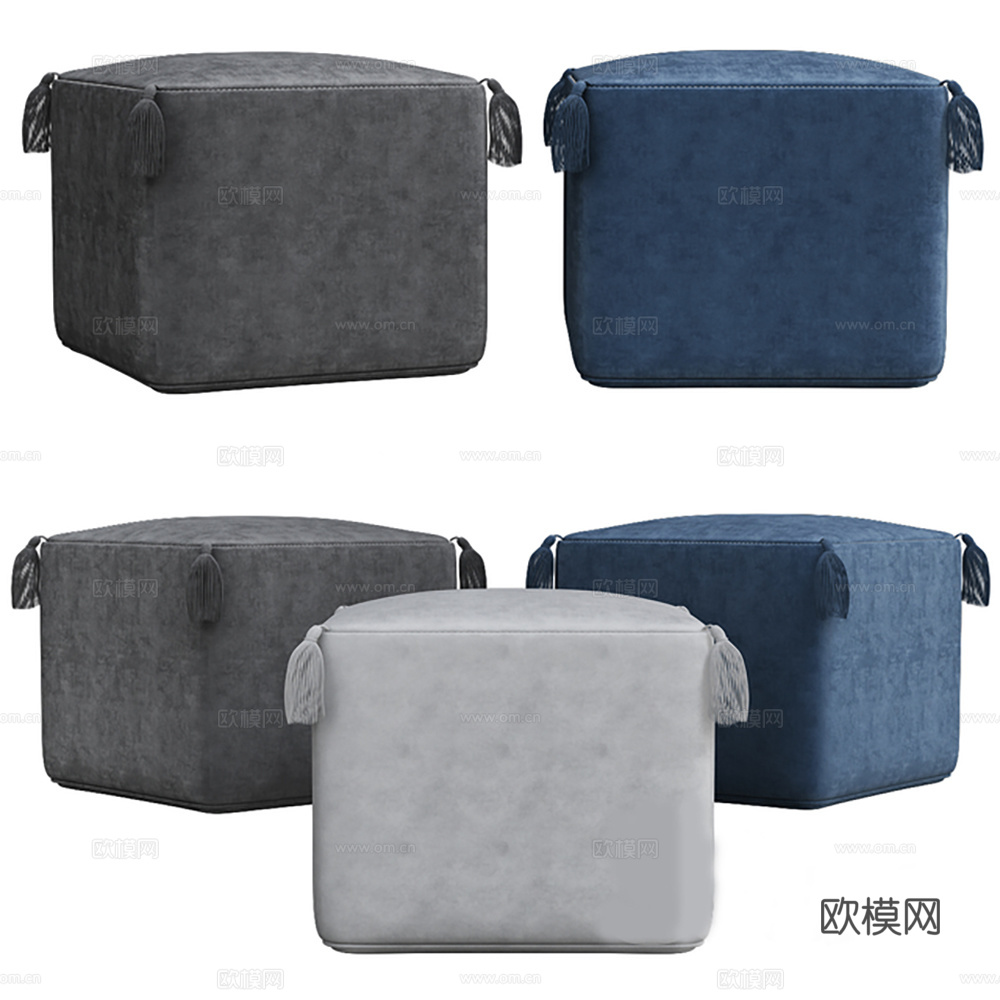 凳子 储物凳 穿鞋凳3d模型