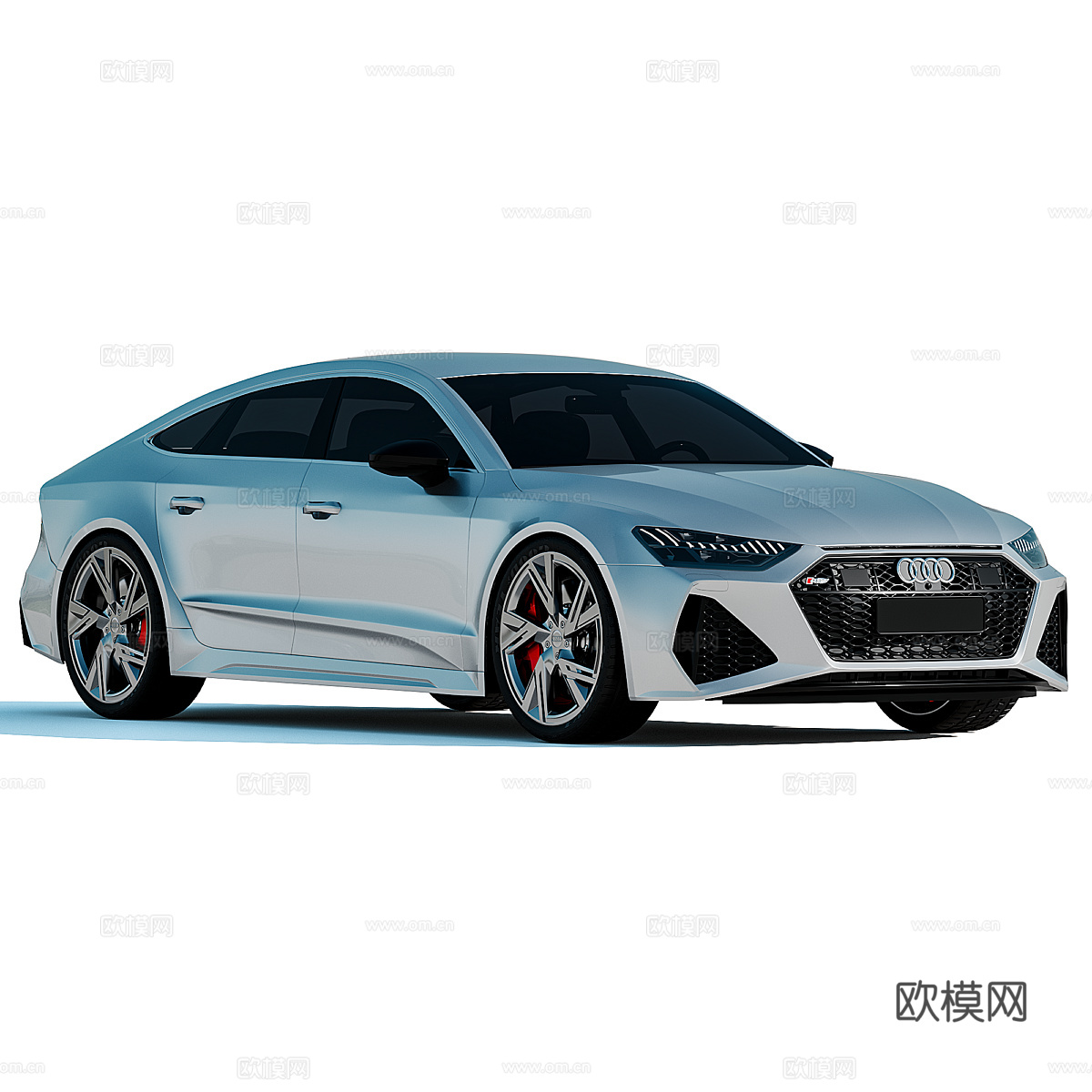 奥迪 RS7 轿车3d模型