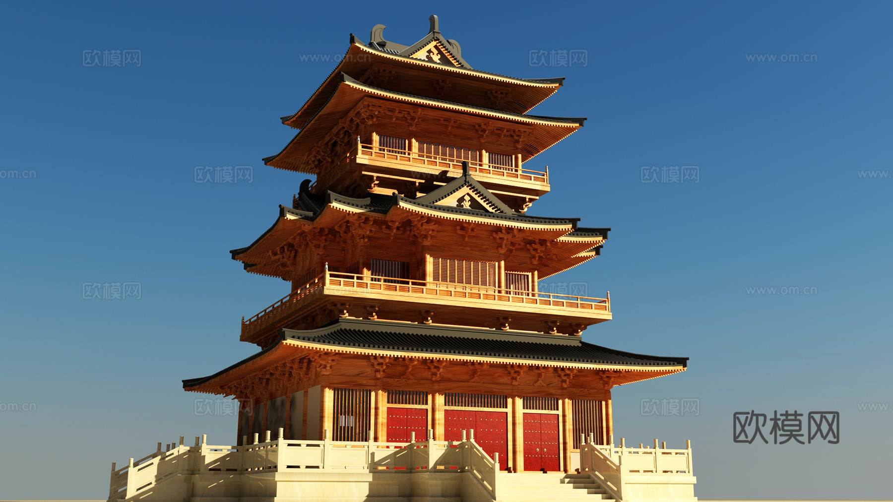 古建3d模型