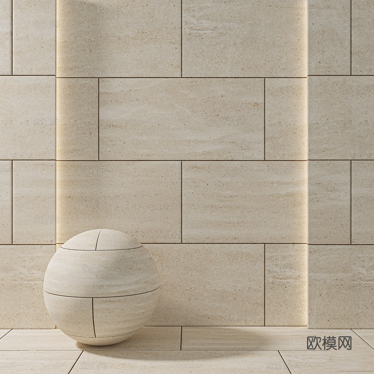 瓷砖 仿古砖 砂岩 外墙砖3d模型