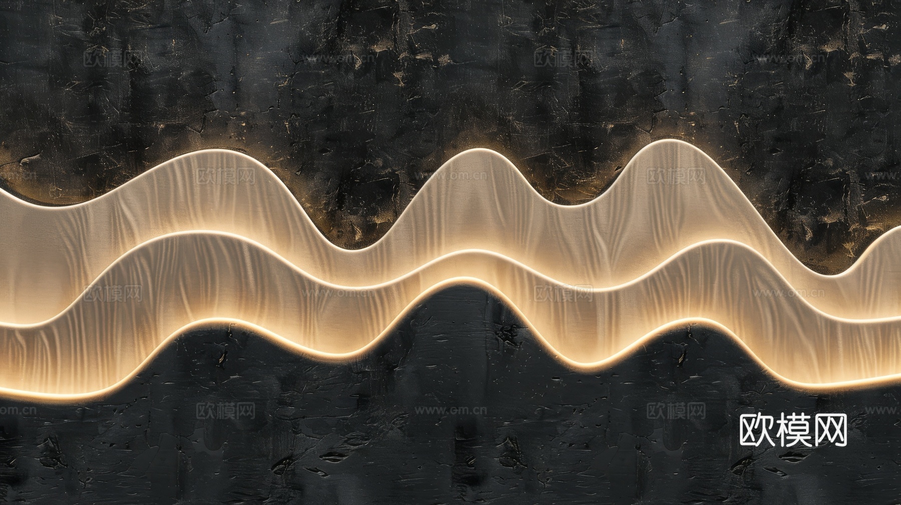 山水层叠山脉背景下载（渲染图8）