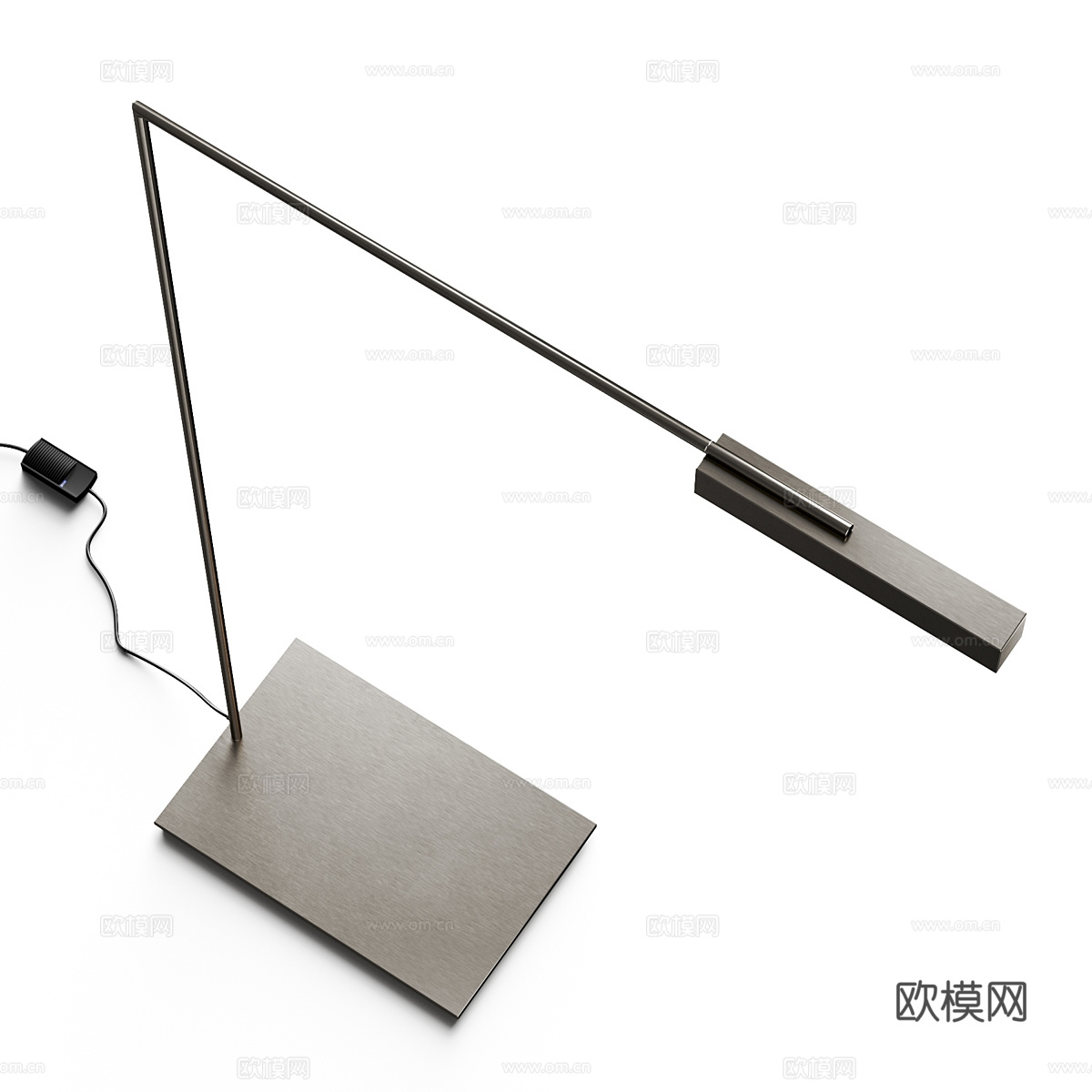 现代极简落地灯3d模型