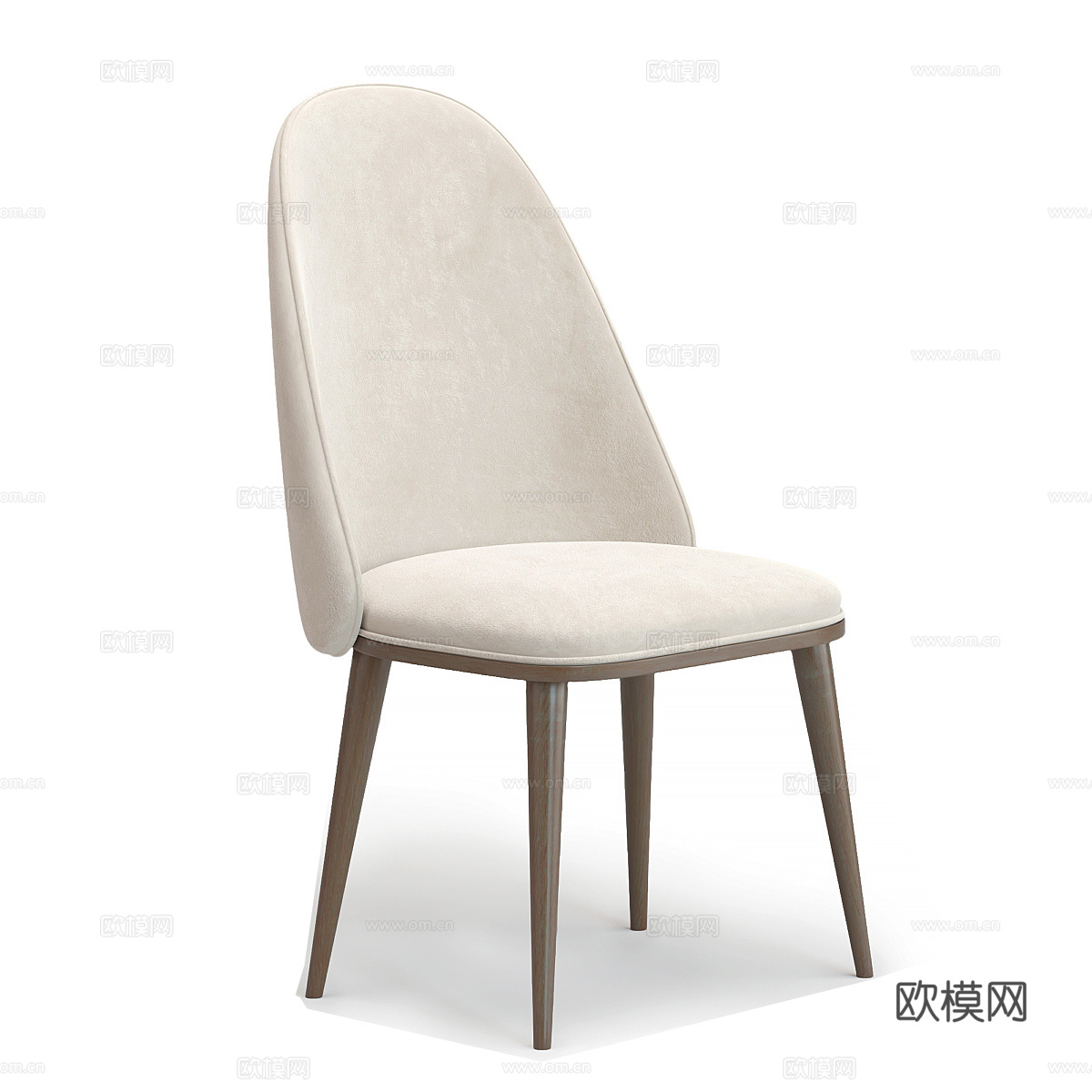 现代简约椅子  单人椅子 简约椅子 休闲椅子 餐厅椅子3d模型