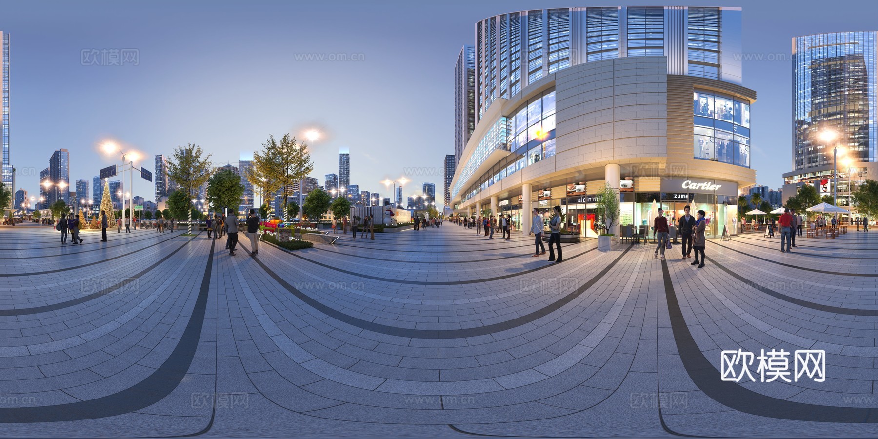 城市外景  外景贴图  环境贴图