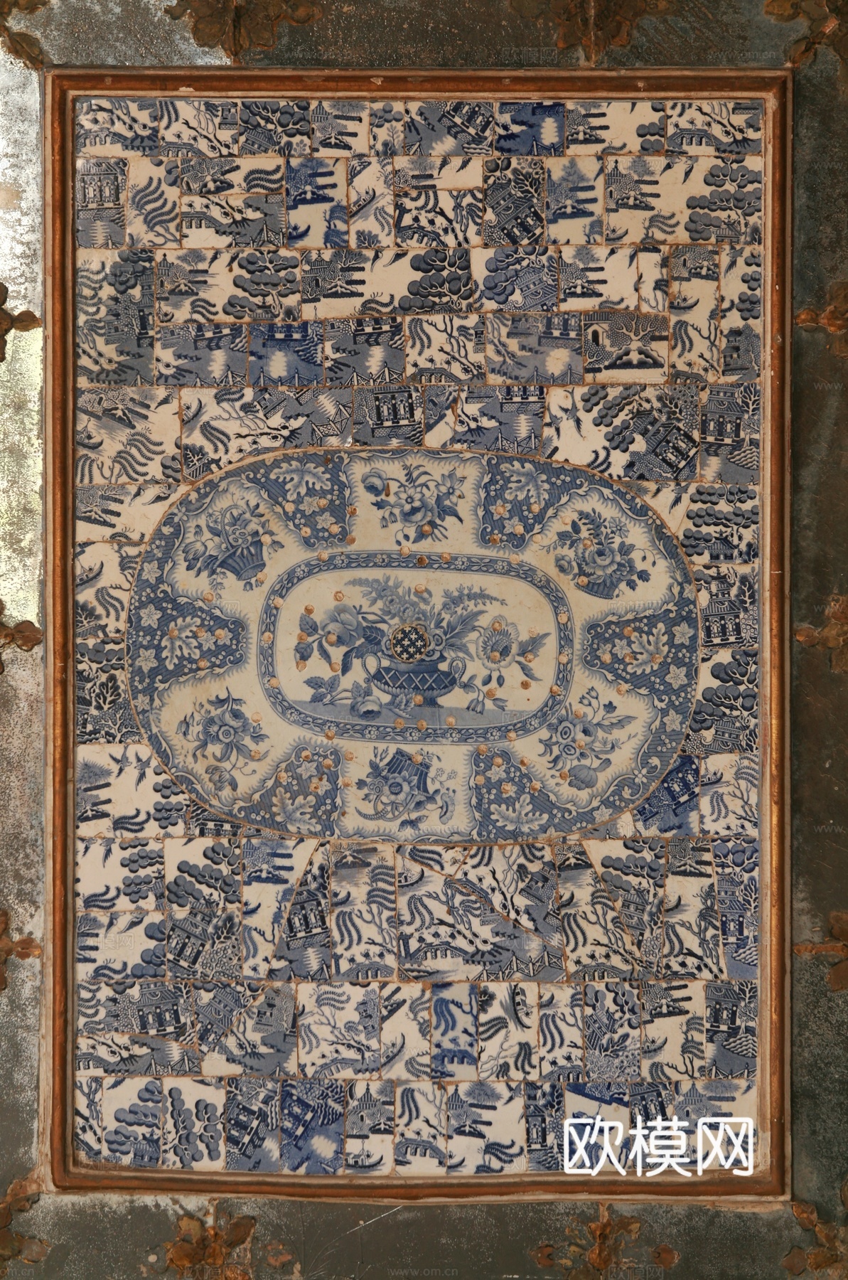 壁画  欧美风壁画 瓷砖壁画下载