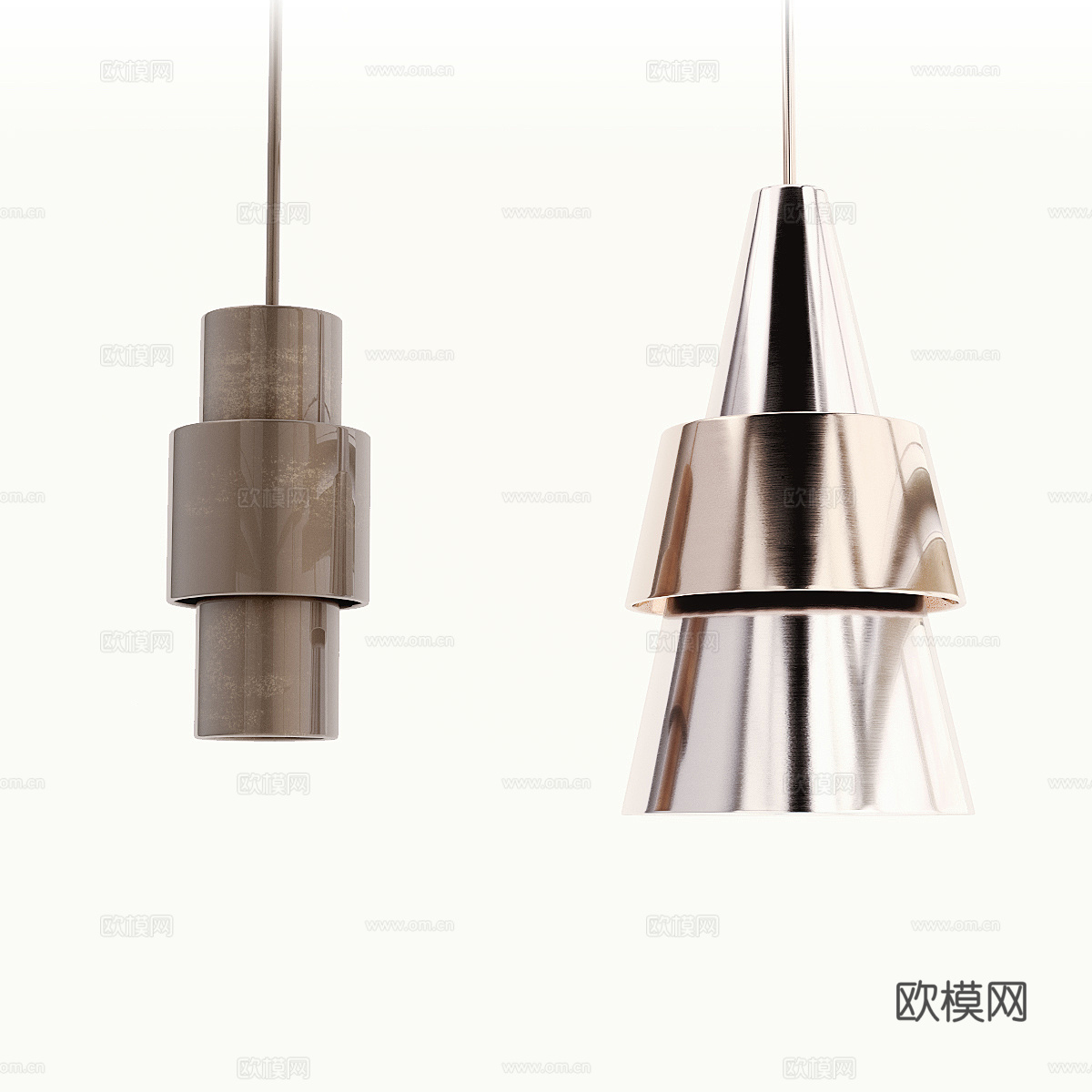 前部吊坠3d模型