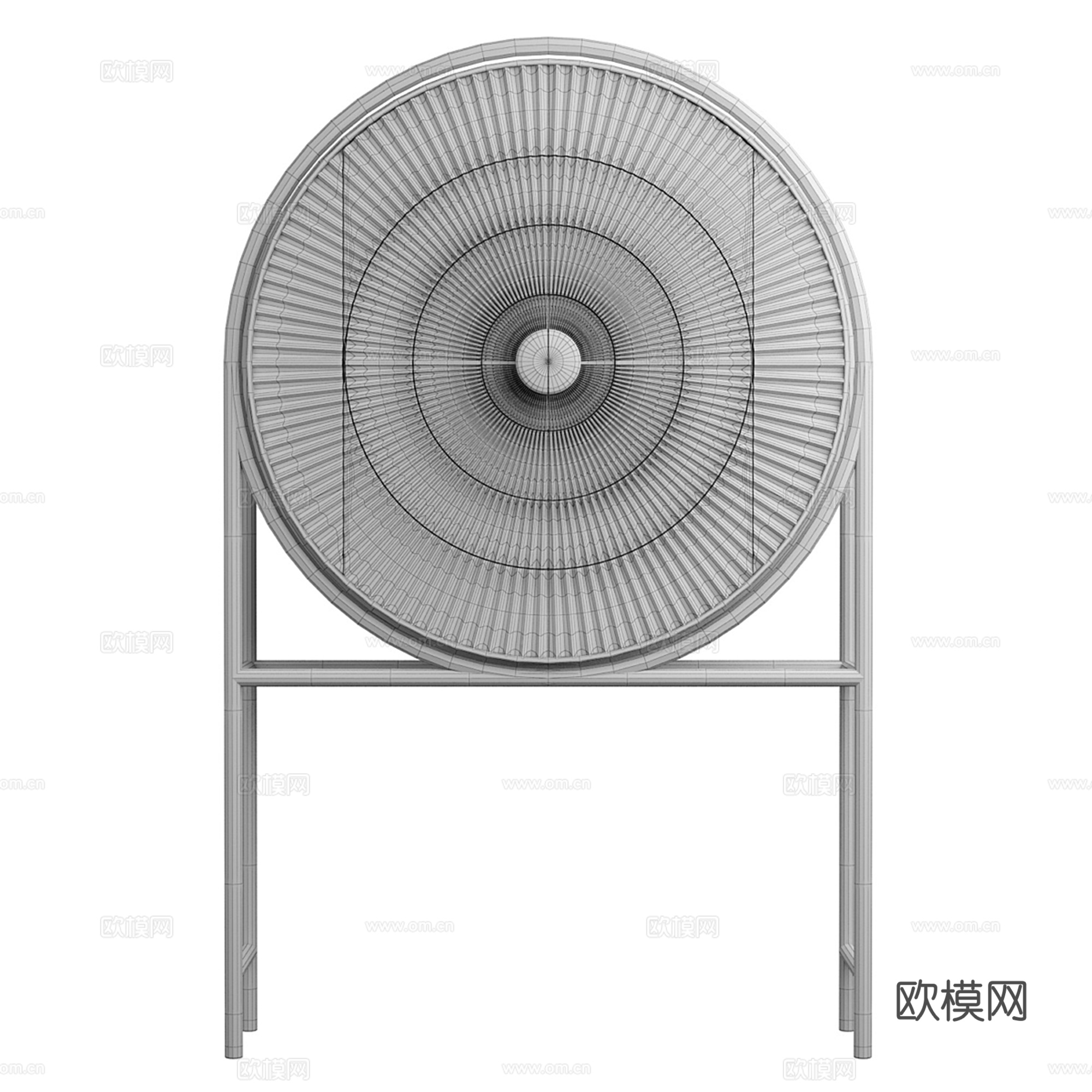 现代装饰斗柜 边柜su模型