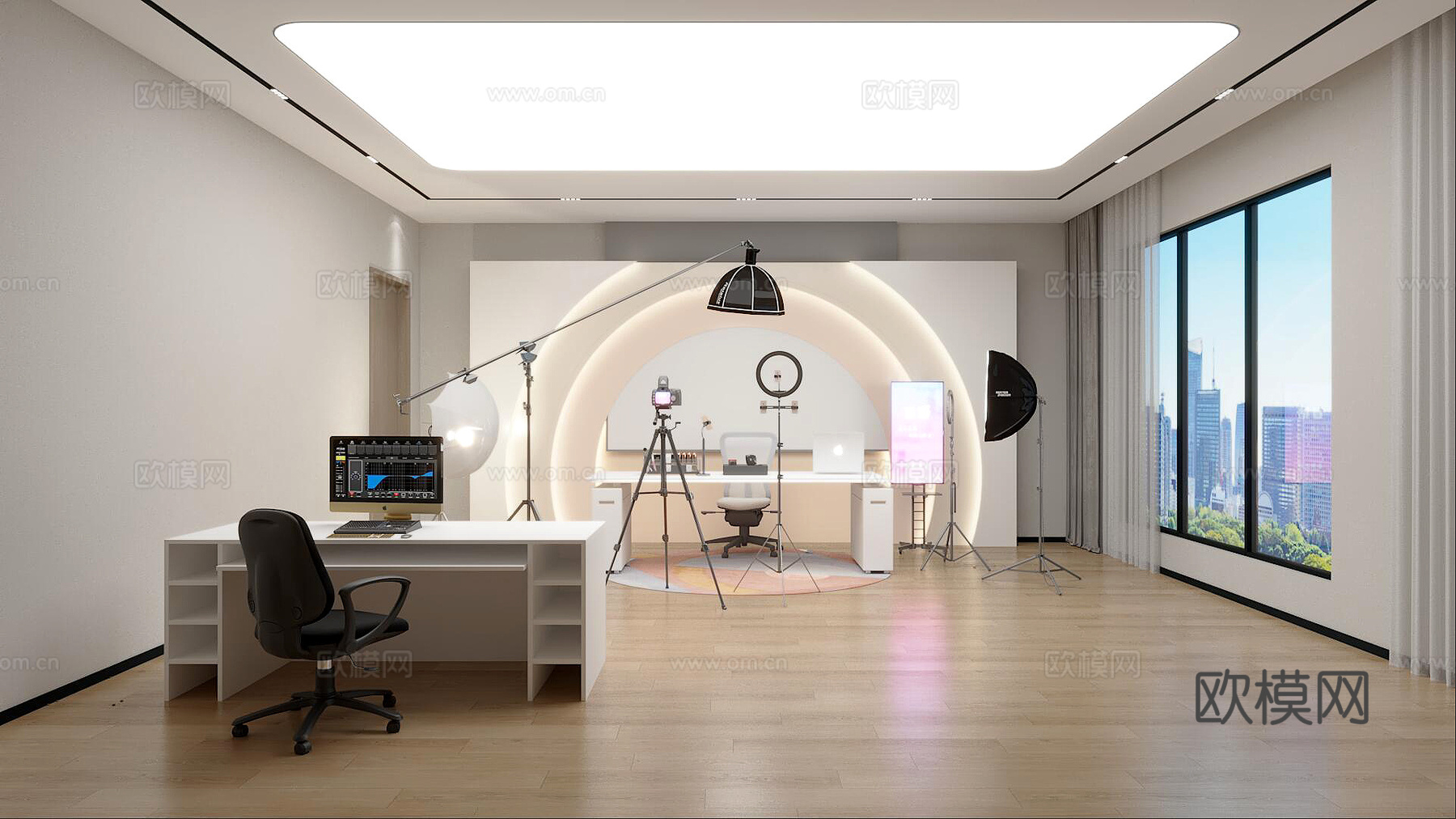 直播间3d模型
