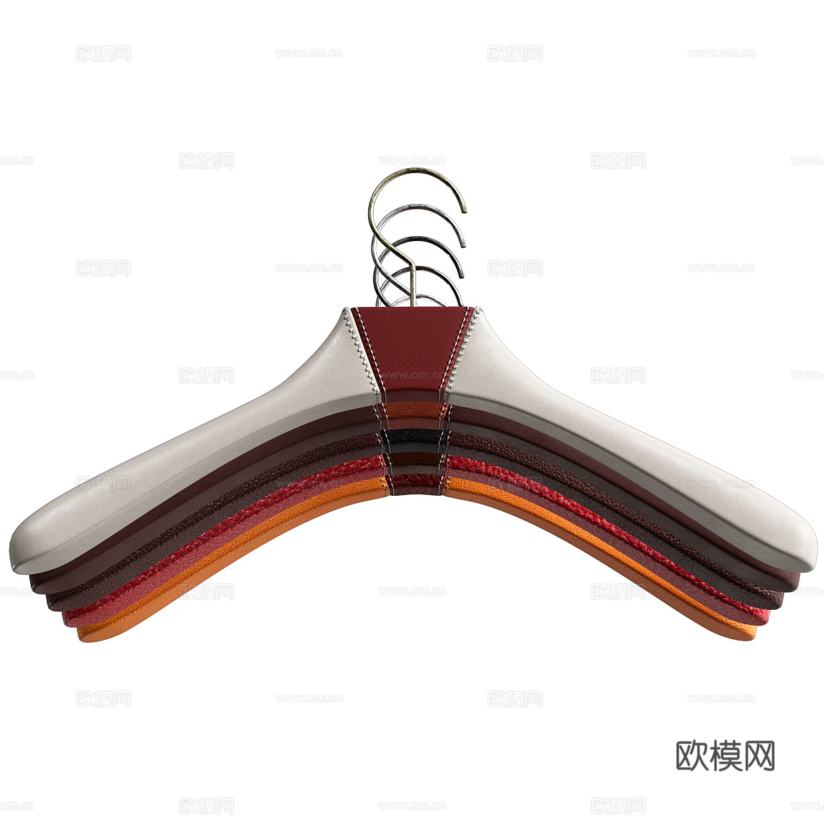 衣架 皮革衣架3d模型