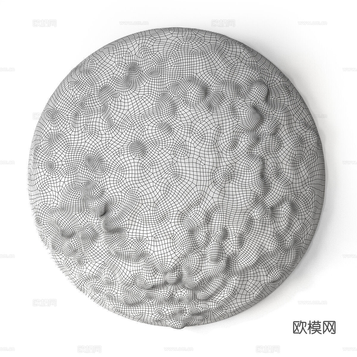 新中式轻奢装饰性青铜板3d模型