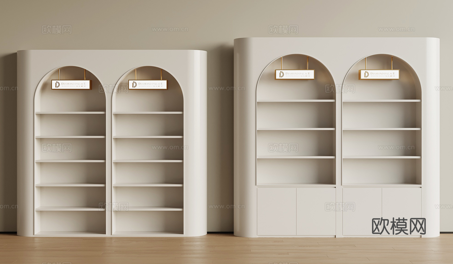 展示柜su模型