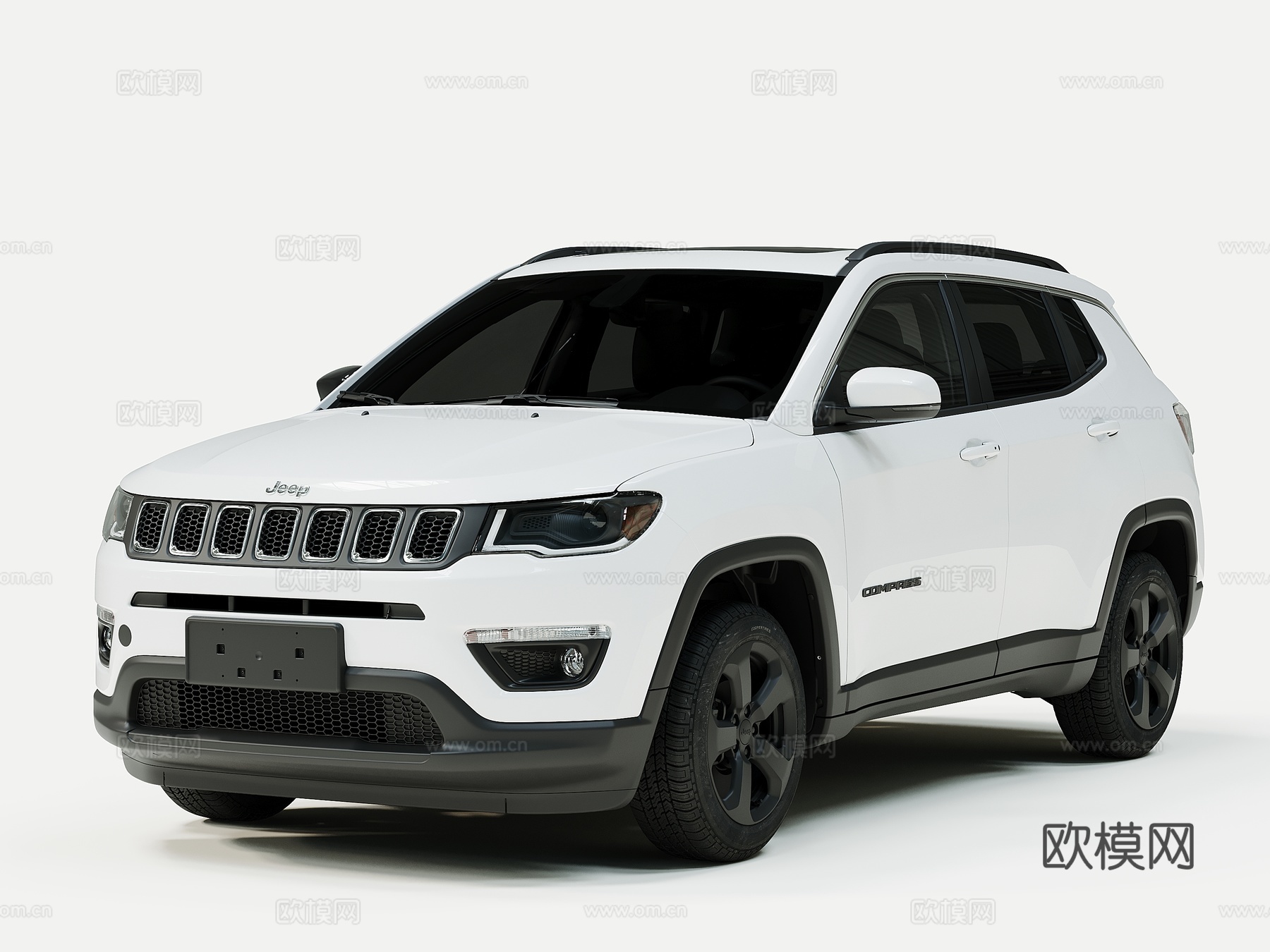 Jeep指南者 JEEP compass越野车3d模型