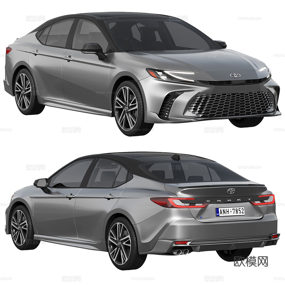 丰田凯美瑞XSE 20253d模型