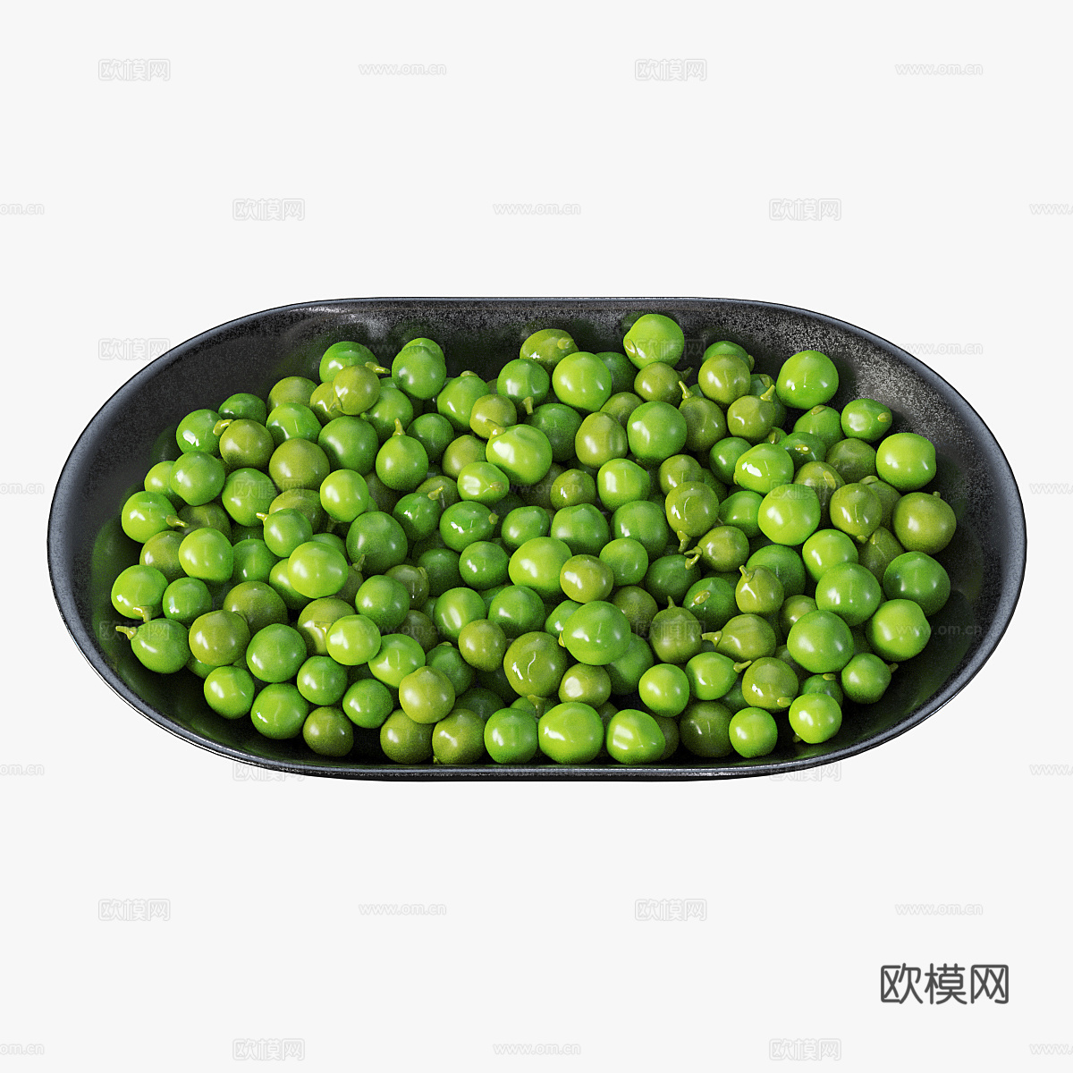 蔬菜 青豌豆3d模型