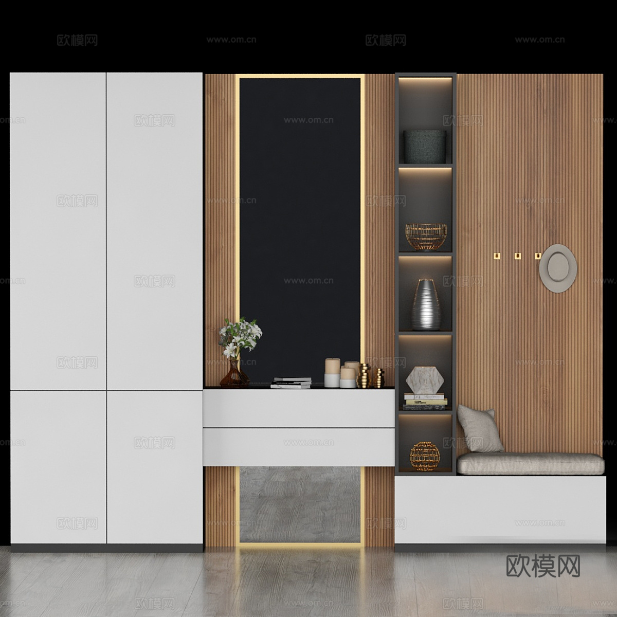 大厅家具3d模型