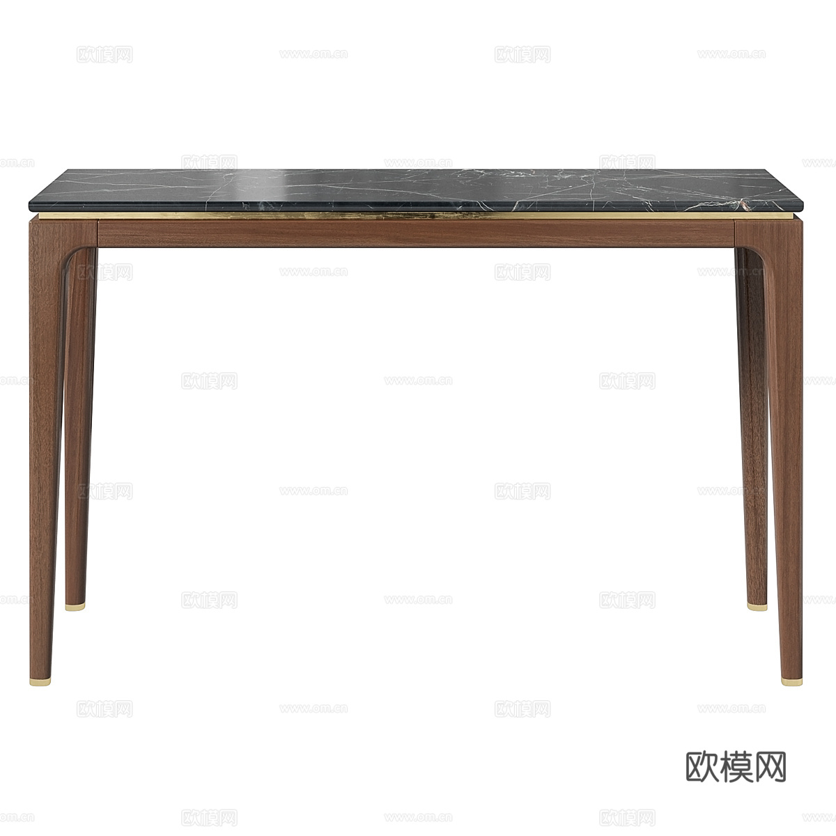 新中式轻奢端景台3d模型
