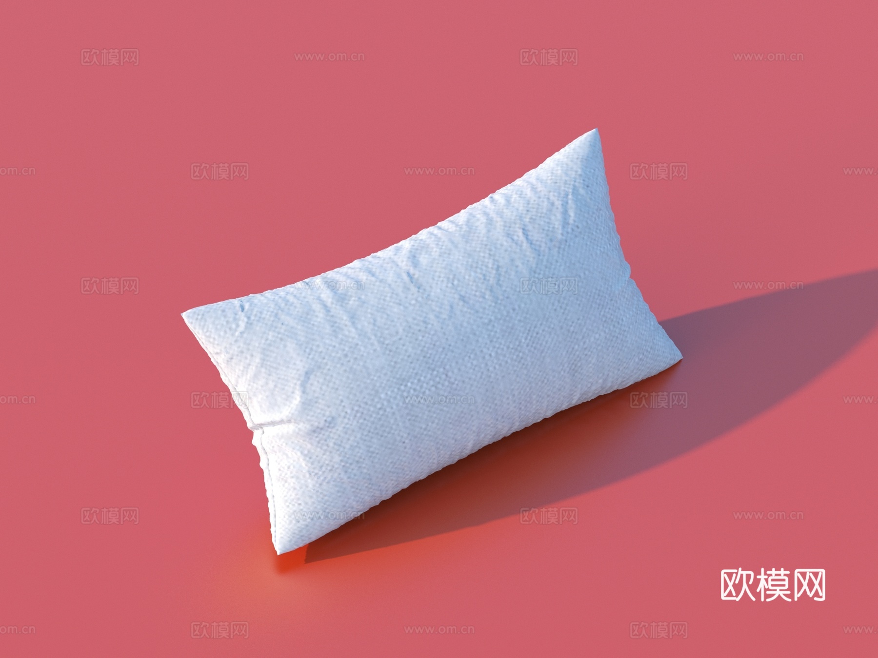 枕头 抱枕 靠枕 枕头套3d模型