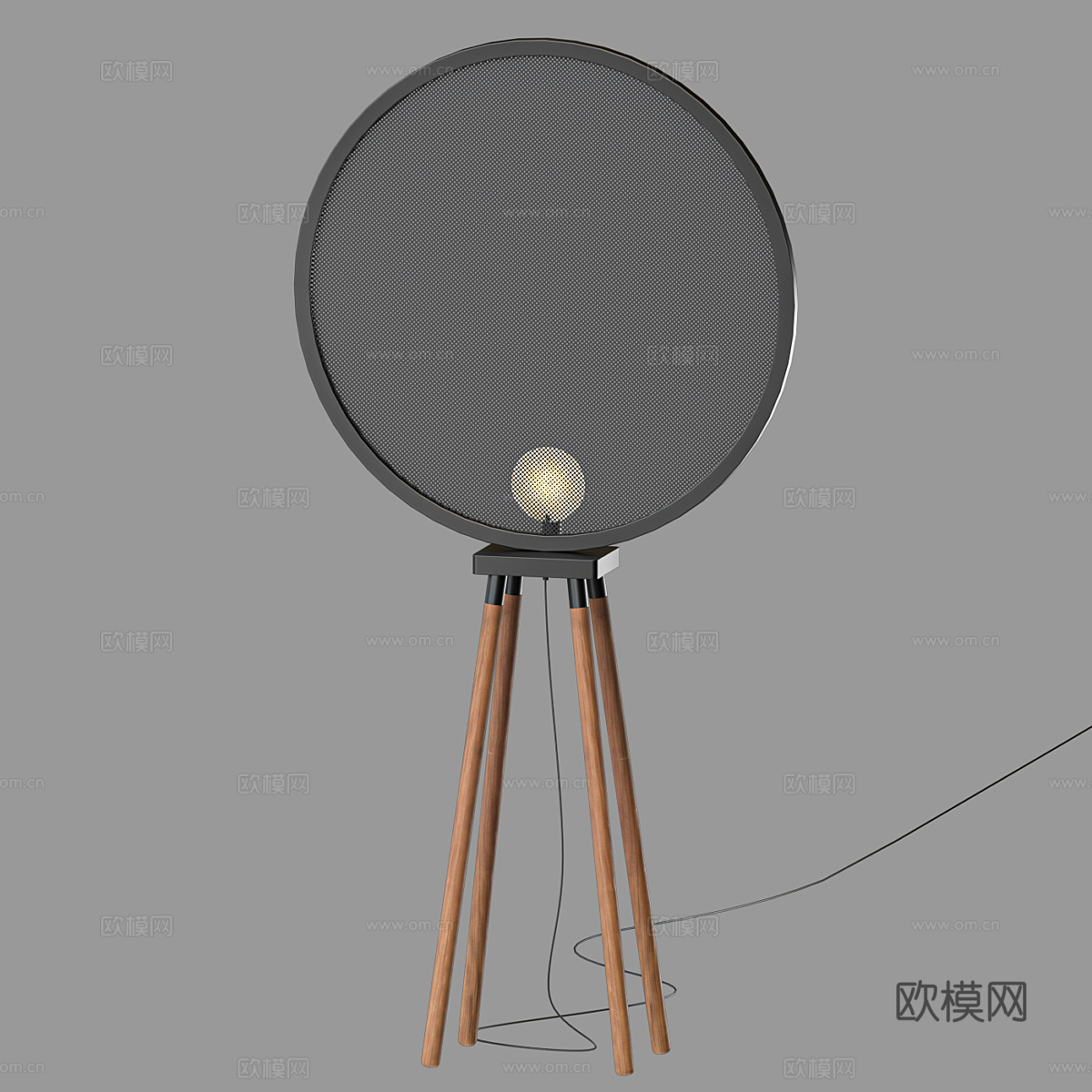 北欧简约落地灯 落地灯 简约落地灯 书房落地灯 客厅落地灯3d模型