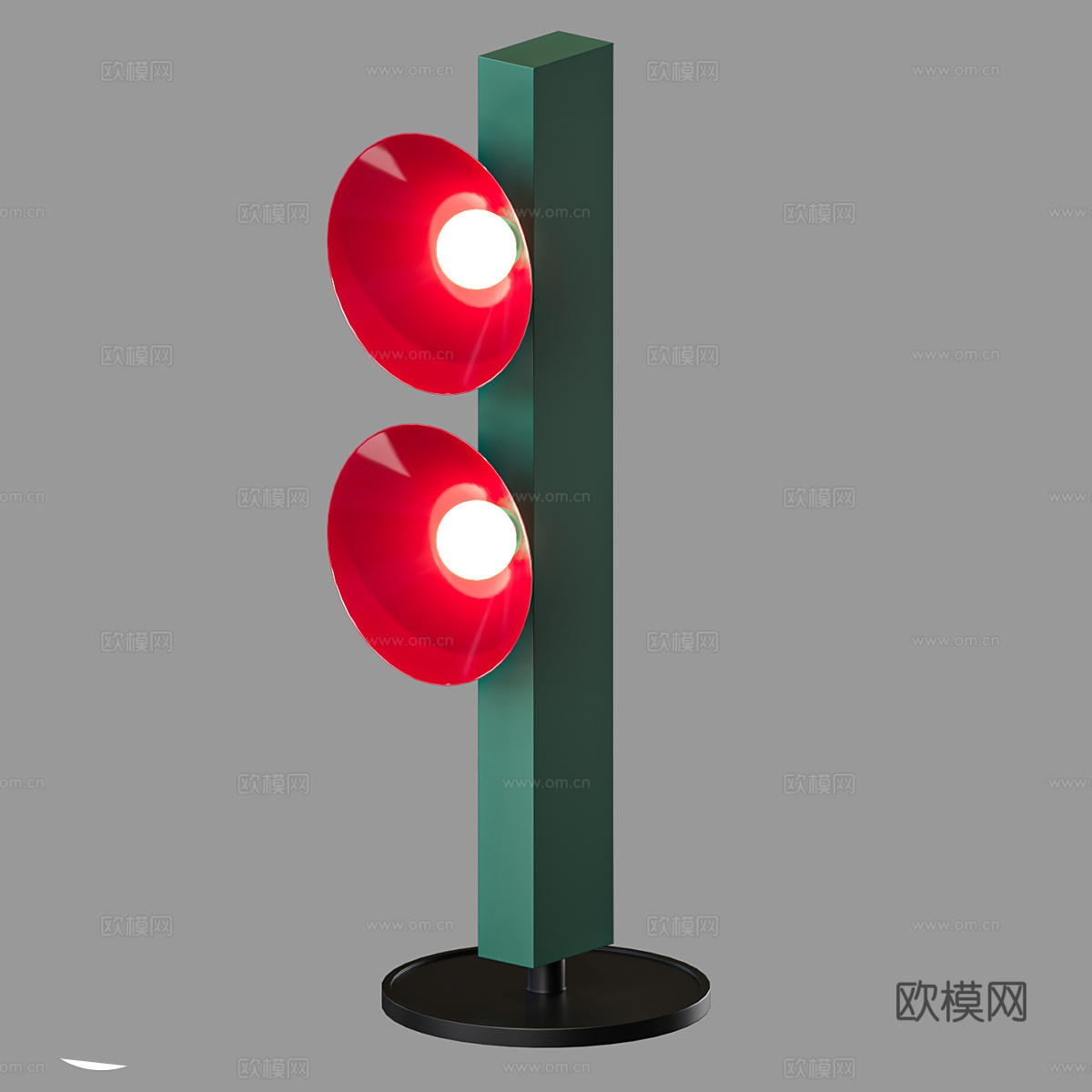 北欧简约落地灯 落地灯 简约落地灯 书房落地灯 灯3d模型